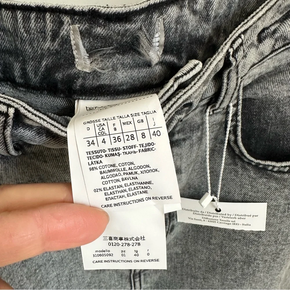 SOLD! On eBay Max Mara Marella Sport Denim Cut-Label Pencil Skirt.Sz:IT40 - Picture 11 of 15